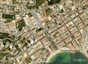 Commercial land to build apartment block. santa eulalia ibiza